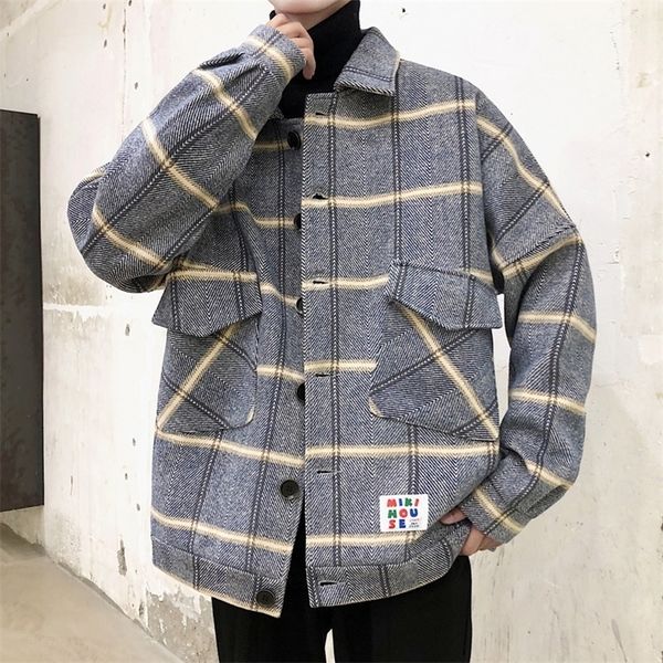 men's wool blends men's lattice snow jacket thickening worsted loose woolen blends trench overcoat male cashmere cottonpadded clot, Black
men's wool blends men's lattice snow jacket thickening worsted loose woolen blends trench overcoat male cashmere cottonpadded clot, Black