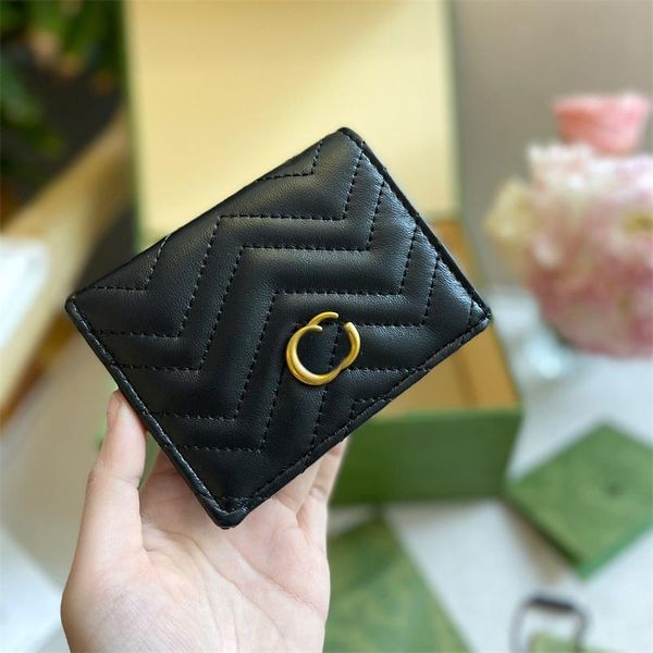 Luxury Designer Wallets Card Holder Leather Purses Women Men Wallet Fashion Note Compartment Mini Pouch Coin Purse Casual Totes, Black
Luxury Designer Wallets Card Holder Leather Purses Women Men Wallet Fashion Note Compartment Mini Pouch Coin Purse Casual Totes, Black