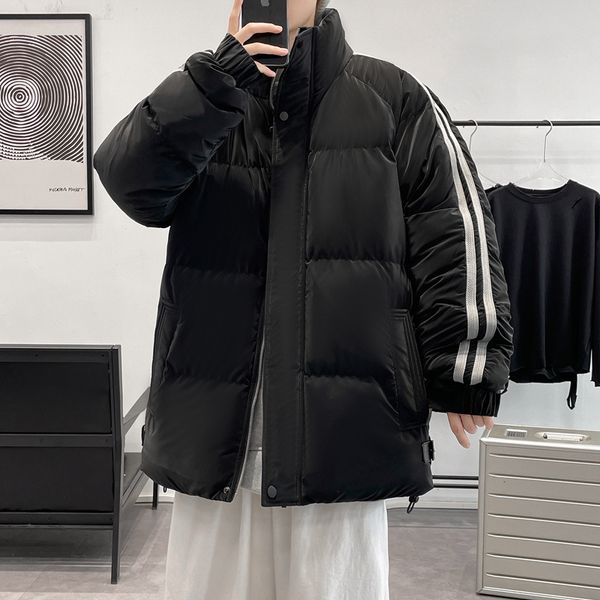 men's down parkas men harajuku warm parkas winter couple fashion streetwear vintage bubble technical coat metallic puffer jacket korean, Black
men's down parkas men harajuku warm parkas winter couple fashion streetwear vintage bubble technical coat metallic puffer jacket korean, Black