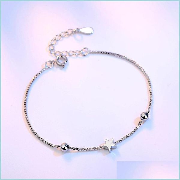 charm bracelets nehzy 925 sterling sier new woman luxury see detial bracelet handmade jewelry chain five-pointed star fashion simple dhxhr, Golden;silver
charm bracelets nehzy 925 sterling sier new woman luxury see detial bracelet handmade jewelry chain five-pointed star fashion simple dhxhr, Golden;silver