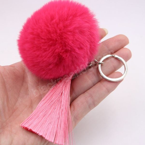 fluffy fur pom pom tassel keychains soft faux rabbit fur ball car keyring pompom key chains women bag pendant jewelry, Silver
fluffy fur pom pom tassel keychains soft faux rabbit fur ball car keyring pompom key chains women bag pendant jewelry, Silver