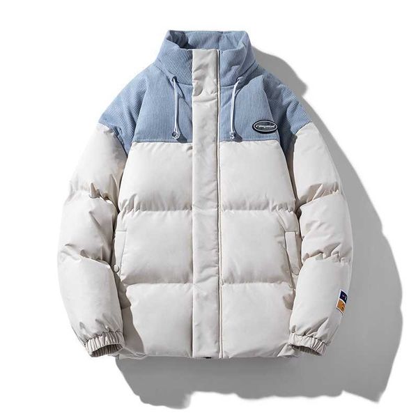 men's down parkas 2022 winter japanese style streetwear vintage thicken parkas men oversize warm puffer jacket plus size contrast bubbl, Black
men's down parkas 2022 winter japanese style streetwear vintage thicken parkas men oversize warm puffer jacket plus size contrast bubbl, Black