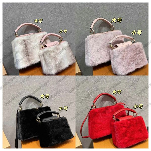 capucines bb bag handbag womens luxurys mink fur cross body canvas mini shoulder bags ladies designer mm smooth leather gold color hardware
capucines bb bag handbag womens luxurys mink fur cross body canvas mini shoulder bags ladies designer mm smooth leather gold color hardware