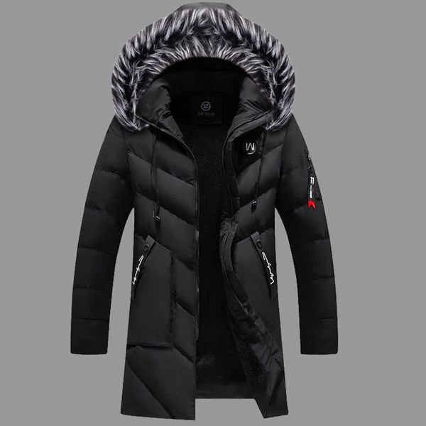 men's down parkas men's thick fleece winter jacket fashion fur hooded warm cooton parka male solid cotton outwear coats windbreake, Black
men's down parkas men's thick fleece winter jacket fashion fur hooded warm cooton parka male solid cotton outwear coats windbreake, Black