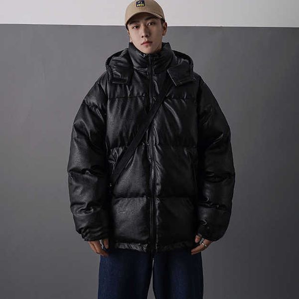men's down parkas men japanese streetwear leather puffer jacket 2022 mens hip hop black winter bubble jackets coats couple korean parka
men's down parkas men japanese streetwear leather puffer jacket 2022 mens hip hop black winter bubble jackets coats couple korean parka