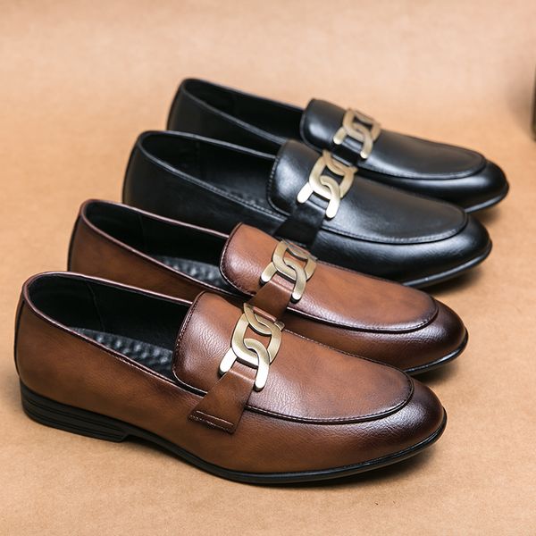 vintage old oxford shoes pointed toe metal buckle one stirrup men's fashion formal casual shoes various sizes 38-47, Black
vintage old oxford shoes pointed toe metal buckle one stirrup men's fashion formal casual shoes various sizes 38-47, Black