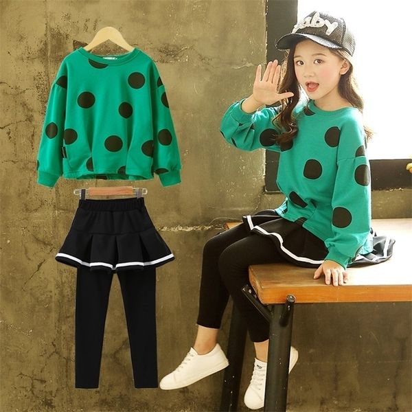 clothing sets autumn leisure children clothes girls sportswear long sleeve dots eggings two-piece sets kids winter suits 4-12 years 221007, White
clothing sets autumn leisure children clothes girls sportswear long sleeve dots eggings two-piece sets kids winter suits 4-12 years 221007, White