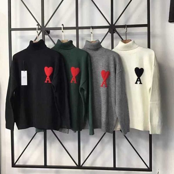 aimiis trendy designer fall winter sweater cardigan heart autumn new product star's knit shirt coeur embroidery high neck 684c, White;black
aimiis trendy designer fall winter sweater cardigan heart autumn new product star's knit shirt coeur embroidery high neck 684c, White;black