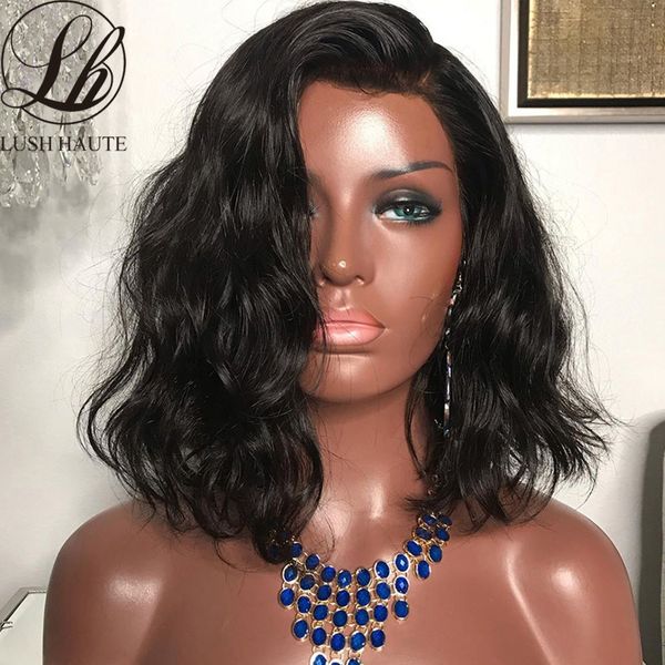 13x4 body wave lace wigs short bob wigs synthetic lace wigs water wave glueless natural hairline for women heat resistantfactory direc, Black
13x4 body wave lace wigs short bob wigs synthetic lace wigs water wave glueless natural hairline for women heat resistantfactory direc, Black