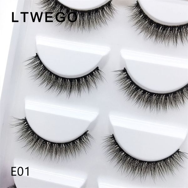 false eyelashes ltwego 5 pairs fluffy faux mink eyelashes natural long false eyelash extension handmade volume 3d lashes makeup cils cilios
false eyelashes ltwego 5 pairs fluffy faux mink eyelashes natural long false eyelash extension handmade volume 3d lashes makeup cils cilios