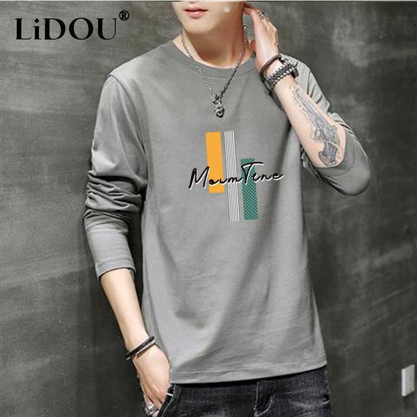 men's t-shirts 2022 new cotton long sleeve t-shirt for men loose casual harajuku y2k trending fashion o neck all match male clothing t, White;black
men's t-shirts 2022 new cotton long sleeve t-shirt for men loose casual harajuku y2k trending fashion o neck all match male clothing t, White;black