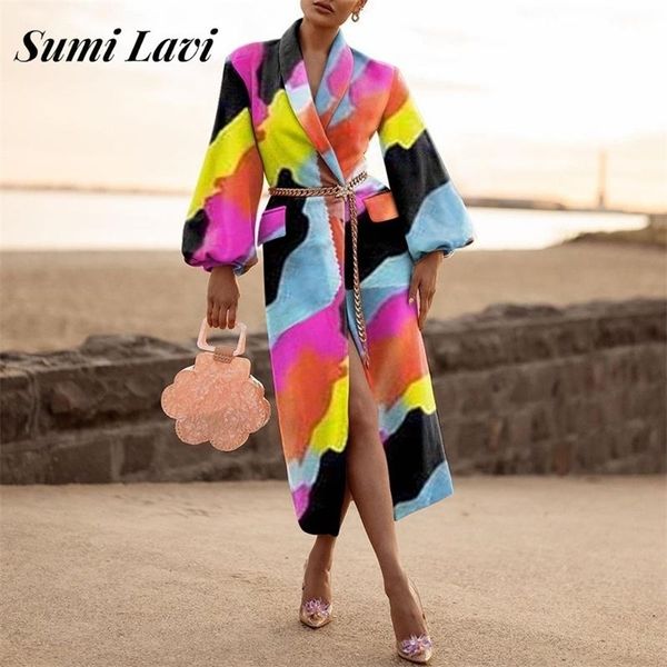 women's wool blends coat autumn winter loose graphic print long cardigan lady casual lapel lantern sleeve woolen s 221007, Black
women's wool blends coat autumn winter loose graphic print long cardigan lady casual lapel lantern sleeve woolen s 221007, Black