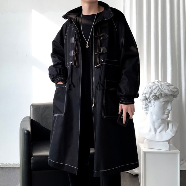 men s trench coats men jacket mens windbreaker pocket jacket hip hop street casual fashion women male 221007, Tan;black
men s trench coats men jacket mens windbreaker pocket jacket hip hop street casual fashion women male 221007, Tan;black