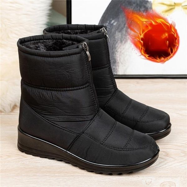 boots snow women boots fur shoes woman waterproof boots keep warm ladies zipper women shoes fashion flat botas mujer winter footwear 221007, Black
boots snow women boots fur shoes woman waterproof boots keep warm ladies zipper women shoes fashion flat botas mujer winter footwear 221007, Black