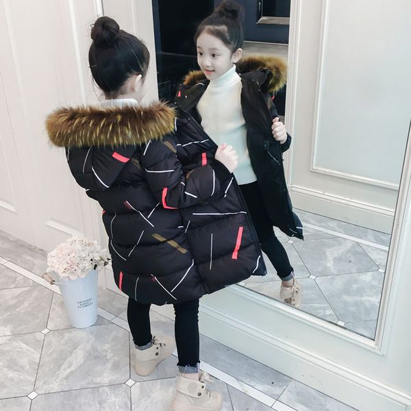 down coat children's jacket for girls winter warm cotton hooded coats kid parka girl long outerwear clothes 6 7 8 10 12 years 221007, Blue;gray
down coat children's jacket for girls winter warm cotton hooded coats kid parka girl long outerwear clothes 6 7 8 10 12 years 221007, Blue;gray