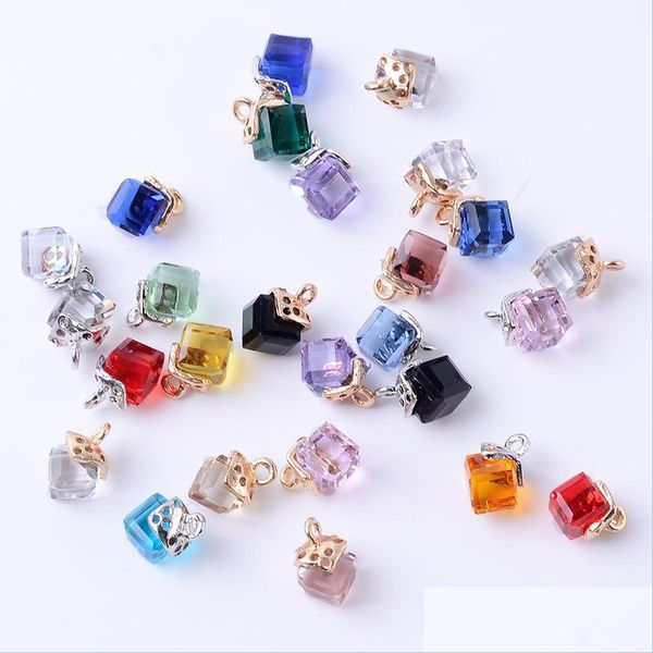 charms 10pcs a bag natural stone pendant faceted square shape exquisite crystal charm for jewelry making diy necklace earrings access dhycb, Bronze;silver
charms 10pcs a bag natural stone pendant faceted square shape exquisite crystal charm for jewelry making diy necklace earrings access dhycb, Bronze;silver