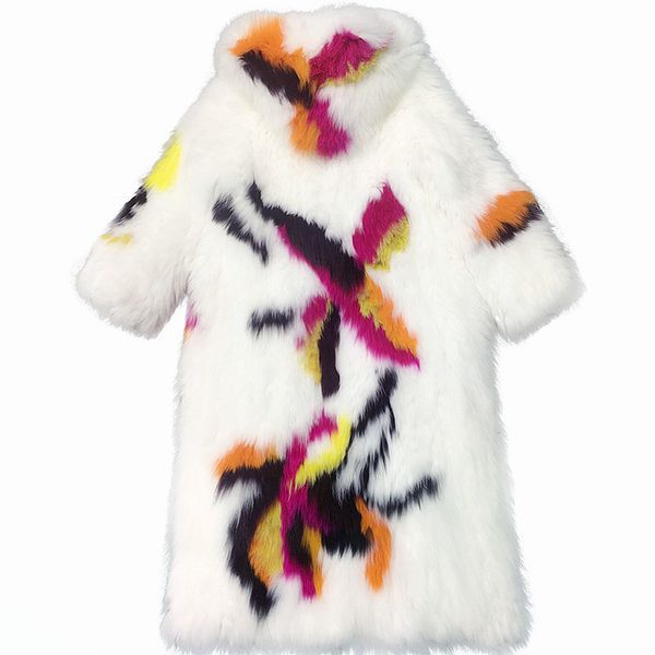 women's fur faux fashion style windmill decorative pattern coat fur s for women designer winter 221006, Black
women's fur faux fashion style windmill decorative pattern coat fur s for women designer winter 221006, Black