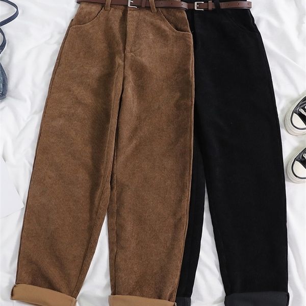 women's pants capris jmprs women spring corduroy high waist autumn vintage korean casual wide leg elegant belt loose cotton streetwear, Black;white
women's pants capris jmprs women spring corduroy high waist autumn vintage korean casual wide leg elegant belt loose cotton streetwear, Black;white