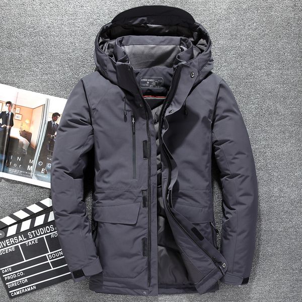 men's down parkas men down jacket men's brand clothing winter coats thickening hoodies parka snow outcoat male jackets 221006, Black
men's down parkas men down jacket men's brand clothing winter coats thickening hoodies parka snow outcoat male jackets 221006, Black