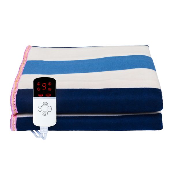 Image of Electric Blanket 220/110V Electric Heater Heated Blanket Mattress Thermostat Heating Winter Body Warmer ElectricThrowBlanket 150x80cm