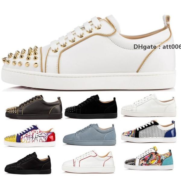 red-bottoms christians red men women shoes studded spikes loafers designer sneakers suede leather flats mens trainers jogging walking s wuj, Black
red-bottoms christians red men women shoes studded spikes loafers designer sneakers suede leather flats mens trainers jogging walking s wuj, Black