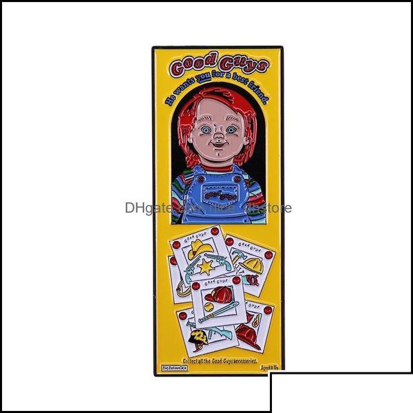 pins brooches pinsbrooches jewelry good guys chucky props box enamel pin horror kids play doll brooch briefcase badge backpa bdedome dhedh, Gray
pins brooches pinsbrooches jewelry good guys chucky props box enamel pin horror kids play doll brooch briefcase badge backpa bdedome dhedh, Gray