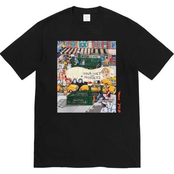 fashion casual summer short-sleeved men's letter t-shirt o-neck loose tee streetwear skateboard hiphop eu size s2222, White;black
fashion casual summer short-sleeved men's letter t-shirt o-neck loose tee streetwear skateboard hiphop eu size s2222, White;black