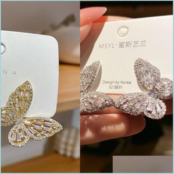 stud new luxury fashion round korean stud earrings for women big butterfly gold earring jewelry 64 d3 drop delivery 2021 bdehome dhbru, Golden;silver
stud new luxury fashion round korean stud earrings for women big butterfly gold earring jewelry 64 d3 drop delivery 2021 bdehome dhbru, Golden;silver