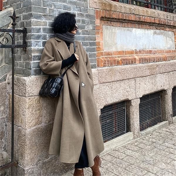 womens wool blends womens long windbreaker fashion korean street style luxury loose cloak casual elegant autumn womens windbreaker coat 2210, Black
womens wool blends womens long windbreaker fashion korean street style luxury loose cloak casual elegant autumn womens windbreaker coat 2210, Black