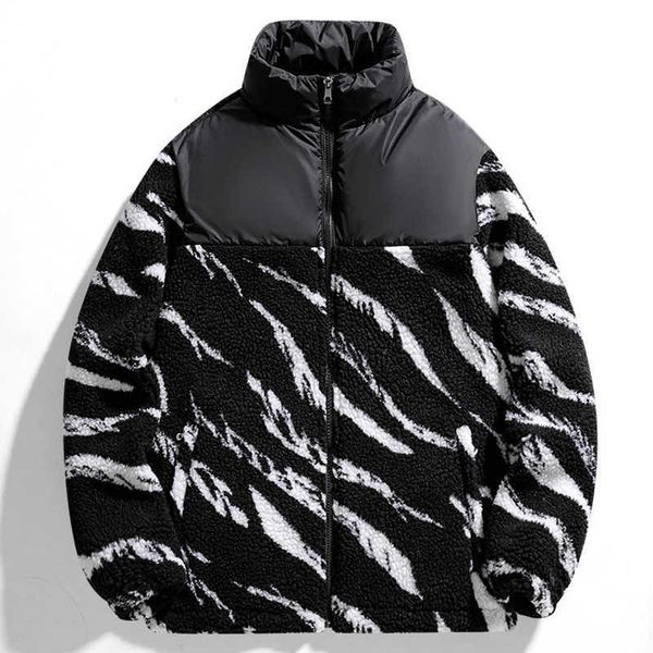 men's down parkas men's fleece tie dye winter jacket fashion large size splicing thicken parkas hip hop fluffy loose couple stand, Black
men's down parkas men's fleece tie dye winter jacket fashion large size splicing thicken parkas hip hop fluffy loose couple stand, Black