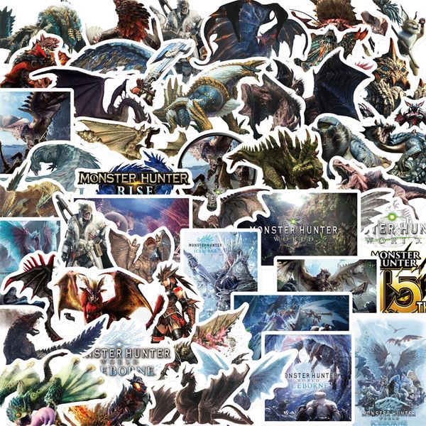 50pcs monster hunter stickers game graffiti kids toy skateboard car motorcycle bicycle sticker decals wholesale
50pcs monster hunter stickers game graffiti kids toy skateboard car motorcycle bicycle sticker decals wholesale