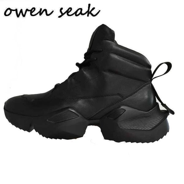 owen seak men ankle boots genuine leather height increasing luxury lace up trainers snow casual flats black white shoes
owen seak men ankle boots genuine leather height increasing luxury lace up trainers snow casual flats black white shoes