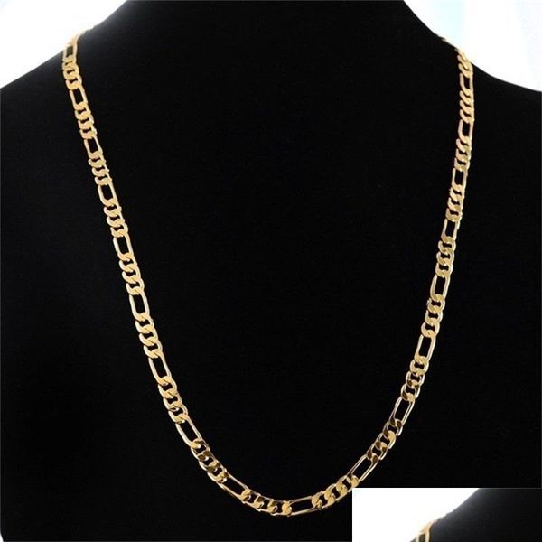 chains 24k gold platinum plated 4.5mm mens nk links figaro chain necklace 23.4inches 50cm drop delivery 2021 jewelry necklaces pendant dh0us, Silver
chains 24k gold platinum plated 4.5mm mens nk links figaro chain necklace 23.4inches 50cm drop delivery 2021 jewelry necklaces pendant dh0us, Silver