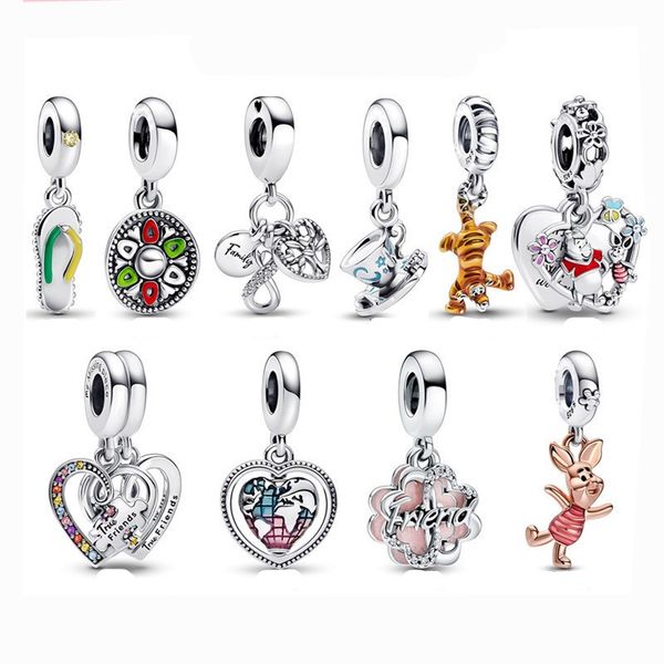 925 silver charms beads jewelry diy original for pandora pendant ladies bracelet tigger globe, Bronze;silver
925 silver charms beads jewelry diy original for pandora pendant ladies bracelet tigger globe, Bronze;silver