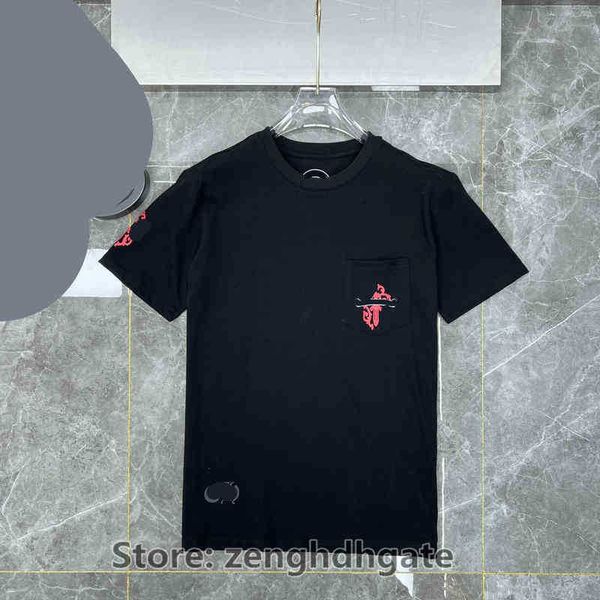 woman with short sleeves summer luxury men's t shirts designer ch brand fashion quality tees horseshoe sanskrit cross polos t-shirts sw, White
woman with short sleeves summer luxury men's t shirts designer ch brand fashion quality tees horseshoe sanskrit cross polos t-shirts sw, White
