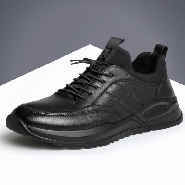 dress shoes men loafers light leather casual autumn male outdoor walking comfortable mens sneakers soft men's 221007, Black
dress shoes men loafers light leather casual autumn male outdoor walking comfortable mens sneakers soft men's 221007, Black