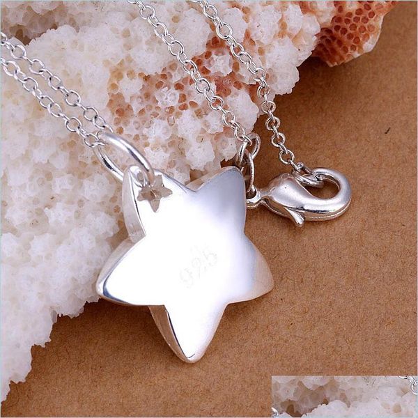 pendant necklaces genuine 925 sterling sier star pendant necklace 18 inches chain fashion jewelry for women 1248 t2 drop delivery 202 dhnxl, Silver
pendant necklaces genuine 925 sterling sier star pendant necklace 18 inches chain fashion jewelry for women 1248 t2 drop delivery 202 dhnxl, Silver