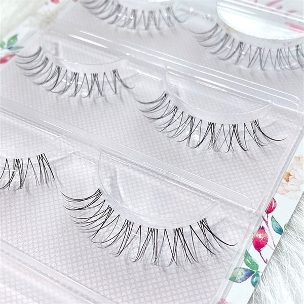 false eyelashes 3pair 4d mink natural short long invisible thin band fake curl soft eye extension beauty 221006
false eyelashes 3pair 4d mink natural short long invisible thin band fake curl soft eye extension beauty 221006