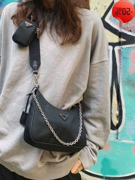 designer bag new p family triangle hobo nylon three in one combination versatile armpit single shoulder cross body chain women's factor
designer bag new p family triangle hobo nylon three in one combination versatile armpit single shoulder cross body chain women's factor