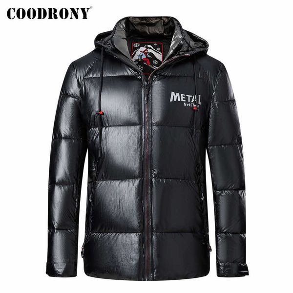 men's down parkas coodrony brand thick warm parkas men's winter jackets zipper hooded coat men clothing fashion casual streetwear, Black
men's down parkas coodrony brand thick warm parkas men's winter jackets zipper hooded coat men clothing fashion casual streetwear, Black