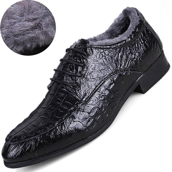 dress shoes winter fleece casual mens genuine leather laceup italian stylist flat formal oxfords wedding shoe 3850 221006, Black
dress shoes winter fleece casual mens genuine leather laceup italian stylist flat formal oxfords wedding shoe 3850 221006, Black