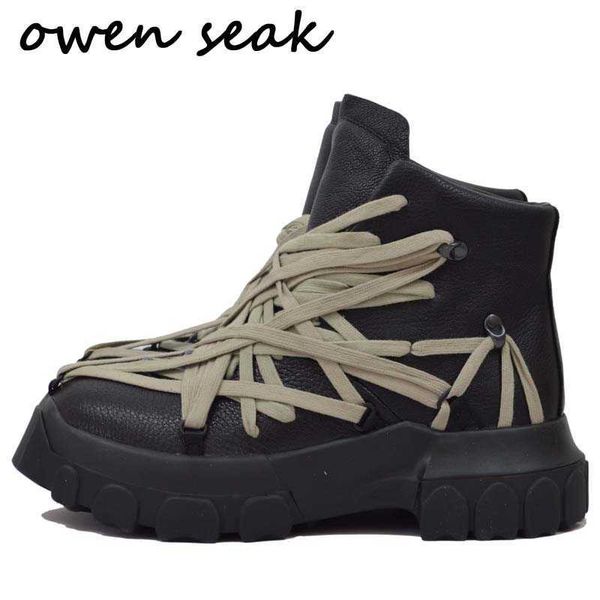 owen seak men riding boots genuine leather high-ankle heighten luxury trainers women sneakers casual autumn winter shoes, Black
owen seak men riding boots genuine leather high-ankle heighten luxury trainers women sneakers casual autumn winter shoes, Black