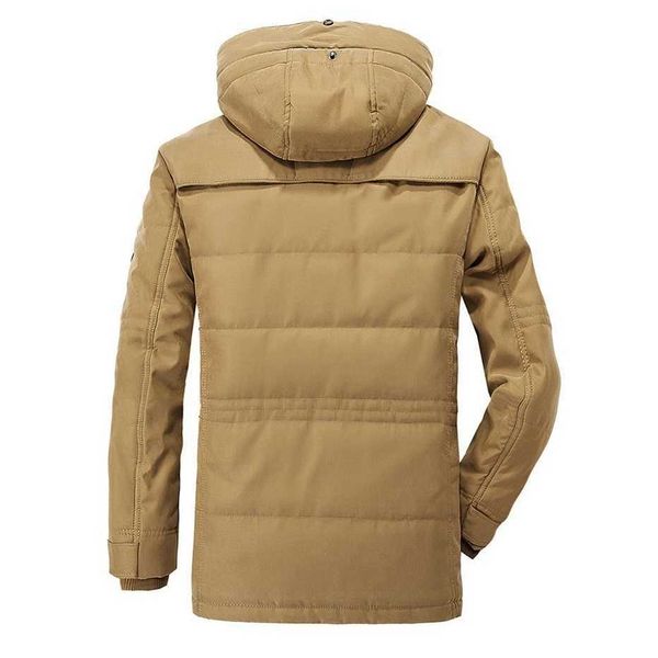 men's down parkas mid-length plus velvet thick cotton-padded jacket winter hooded parka hat removable coat men jaqueta masculina plus s, Black
men's down parkas mid-length plus velvet thick cotton-padded jacket winter hooded parka hat removable coat men jaqueta masculina plus s, Black