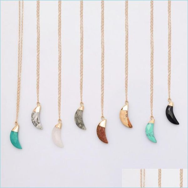 pendant necklaces natural stone moon pendant necklace for women girl fashion jewelry accessories pink black simplicity versatile 3 5m dhr3u, Silver
pendant necklaces natural stone moon pendant necklace for women girl fashion jewelry accessories pink black simplicity versatile 3 5m dhr3u, Silver