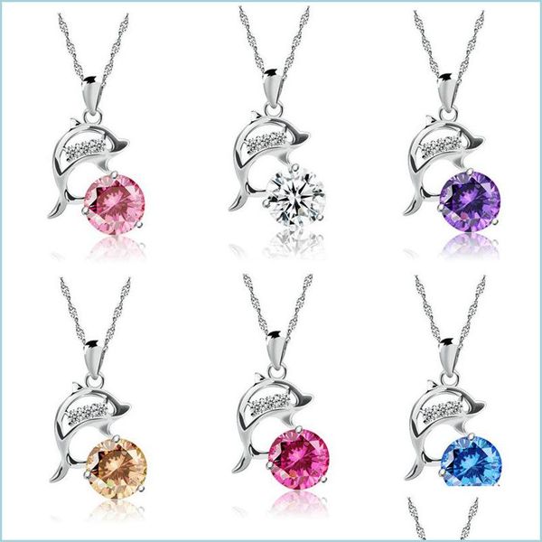 pendant necklaces fashion new romantic dolphin love pendant necklace women crystal jewelry choker chain gift 252 q2 drop delivery 202 dh7tu, Silver
pendant necklaces fashion new romantic dolphin love pendant necklace women crystal jewelry choker chain gift 252 q2 drop delivery 202 dh7tu, Silver