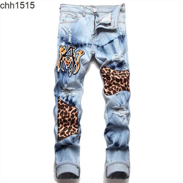 amirs high street slim fit elastic jeans men's blue patch embroidered holes youth denim pants
amirs high street slim fit elastic jeans men's blue patch embroidered holes youth denim pants