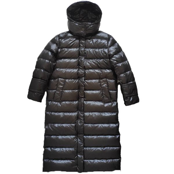 designer womens down and parkas long over knee elastic waistband version removable windproof big hat bright no wash embroidery badge fashion, Black
designer womens down and parkas long over knee elastic waistband version removable windproof big hat bright no wash embroidery badge fashion, Black