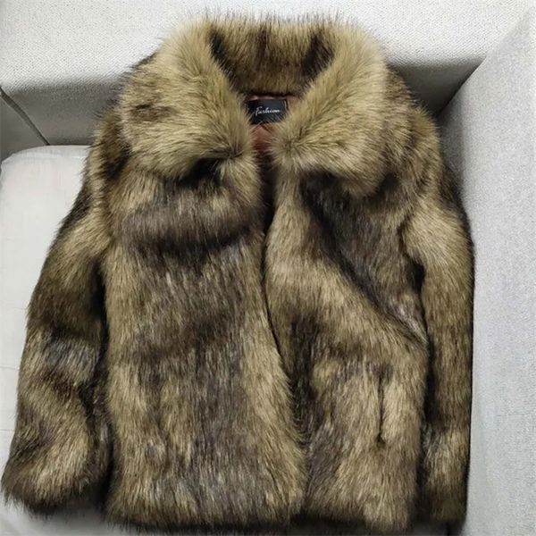mens fur faux jacket mens winter plush keep warm collar thickened male mink coat fur allinone men clothing 2201006, Black
mens fur faux jacket mens winter plush keep warm collar thickened male mink coat fur allinone men clothing 2201006, Black