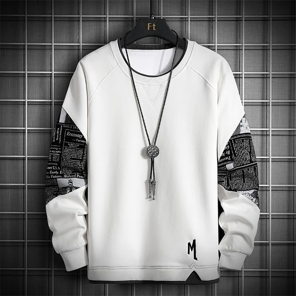 mens hoodies sweatshirts men harajuku casual hip hop sweatshirt stitching print male oneck fashion clothing multi color 221007, Black
mens hoodies sweatshirts men harajuku casual hip hop sweatshirt stitching print male oneck fashion clothing multi color 221007, Black