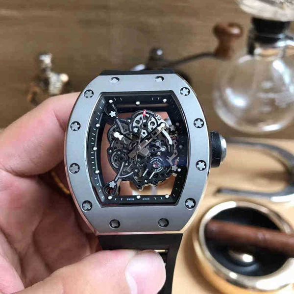 rakish mechanical cool wrist watches tv factory rm055 designer mens business leisure fine steel case black tape fashion s 4q3i 2023 new luxu, Slivery;brown
rakish mechanical cool wrist watches tv factory rm055 designer mens business leisure fine steel case black tape fashion s 4q3i 2023 new luxu, Slivery;brown